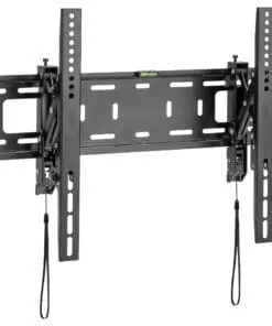 InLine® Schwerlast-TV-Wandhalterung, neigbar, für Flach-TV (37-80"), max. 75kg, schwarz