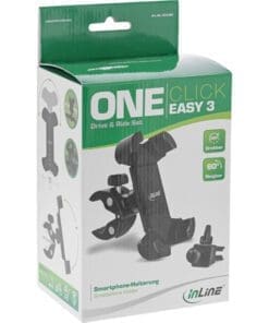 InLine® One Click Easy 3 Drive & Ride Set mit Universalklemme und Lüftungsgitter-Clip – Bild 8
