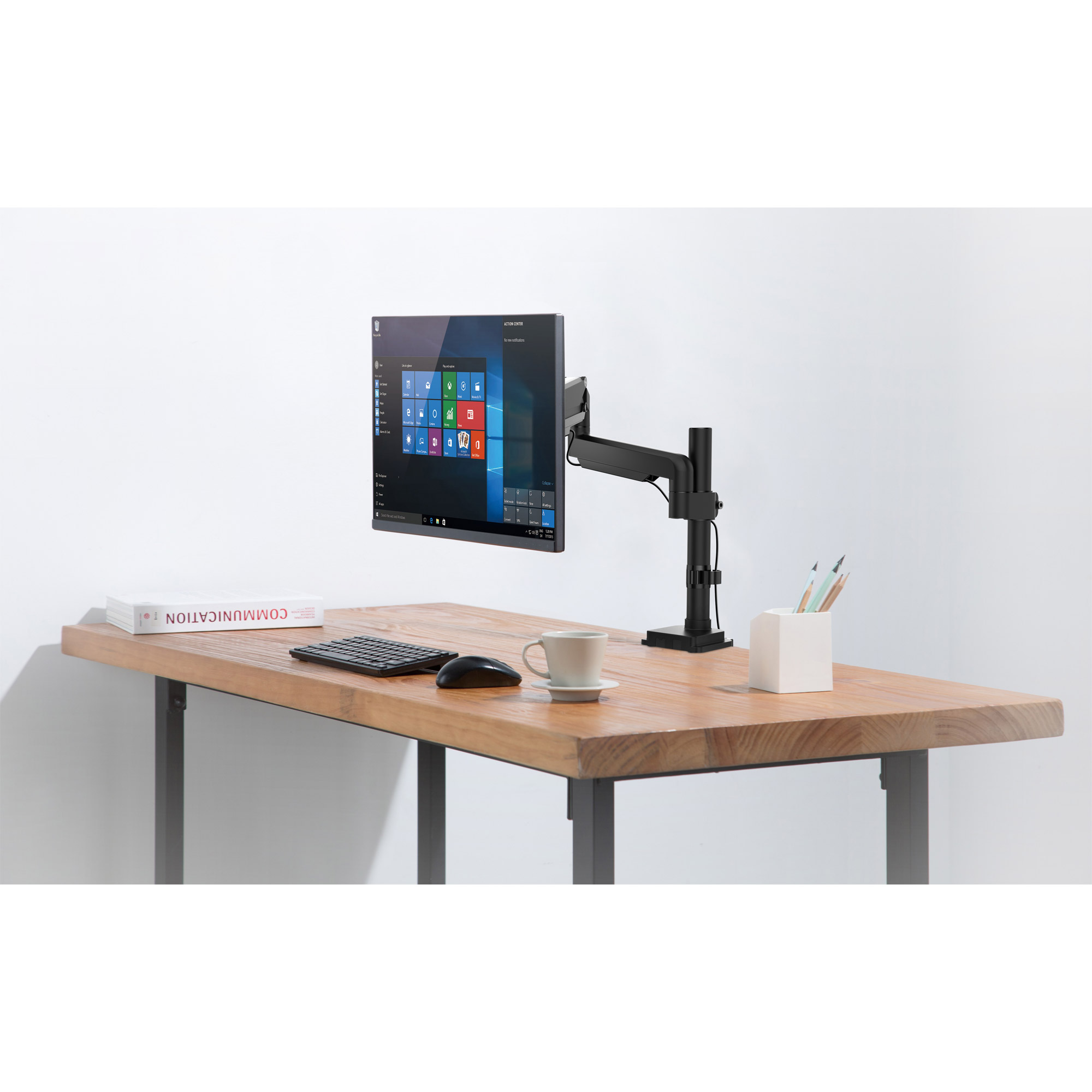 InLine® Tischhalterung mit Lifter, beweglich, für Monitore bis 82cm (32"), max. 9kg InLine® Tischhalterung mit Lifter, beweglich, für Monitore bis 82cm (32"), max. 9kg – Bild 2