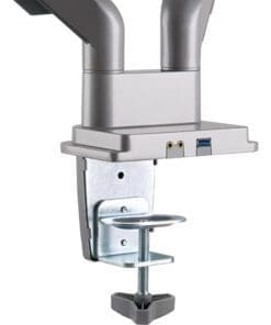 InLine® Tischhalterung mit Lifter und USB/Audio, beweglich, für zwei Monitore bis 81cm (32"), max. 9kg InLine® Tischhalterung mit Lifter und USB/Audio, beweglich, für zwei Monitore bis 81cm (32"), max. 9kg – Bild 6