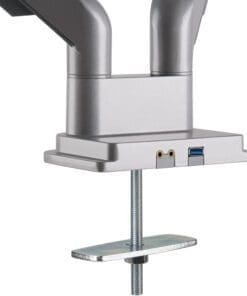 InLine® Tischhalterung mit Lifter und USB/Audio, beweglich, für zwei Monitore bis 81cm (32"), max. 9kg InLine® Tischhalterung mit Lifter und USB/Audio, beweglich, für zwei Monitore bis 81cm (32"), max. 9kg – Bild 7