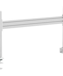 InLine® Slatwall Tischhalterung, Panel Aluminium 1m inkl. 2 Stützen 0,43m