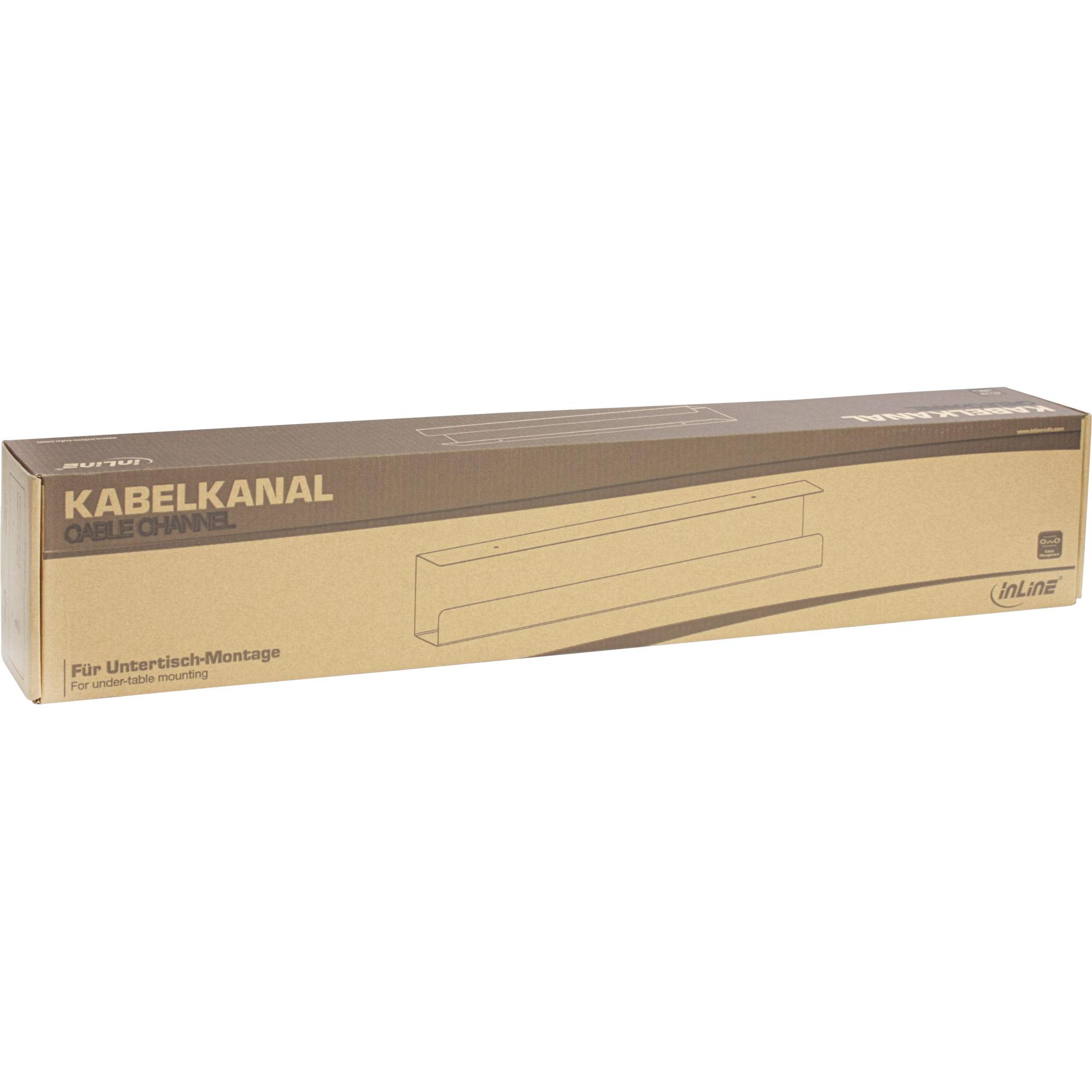 InLine® Kabelführungssystem für Untertisch-Montage, weiß InLine® Kabelführungssystem für Untertisch-Montage, weiß – Bild 8