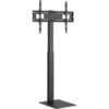 InLine® Schwerlast-TV-Wandhalterung, neigbar, für Flach-TV (37-80"), max. 75kg, schwarz