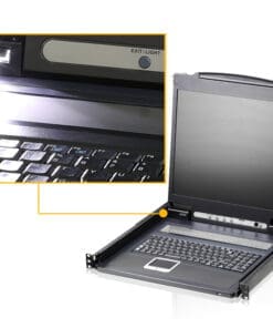ATEN CL1316N SL KVM-Switch 16-Port, 19"-LCD-Konsole (PS/2-USB, VGA) SL-Layout ATEN CL1316N SL KVM-Switch 16-Port, 19"-LCD-Konsole (PS/2-USB, VGA) SL-Layout – Bild 3