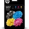 HP 937 CMYK Original Tintenpatrone 4er-Pack