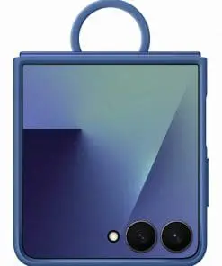 Samsung Ring Case (Silicone) für Galaxy Flip7 Blue