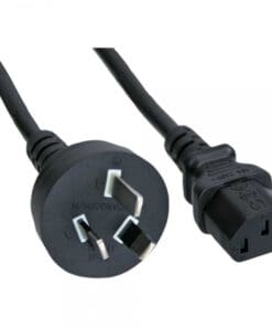 Netzkabel, Netzstecker Australien/Argentinien auf Kaltgerätestecker C13, 1,8m