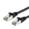 equip CU Patchkabel S/FTP 2xRJ45 Cat.6 250MHz schwarz 0,5m