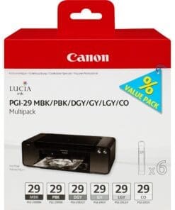 Canon Tintenpatronen PGI-29 Multipack (6 Farben)