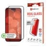 DISPLEX Panzerglas 10H vollflächig für iPhone 15/15 Pro <p><strong>Displex Panzerglas</strong> – mehrfacher Testsieger mit 10H-Härte, Splitterschutz und Anti-Fingerprint-Beschichtung. Perfekte Passform, hüllenfreundlich und blasenfreie Montage dank EASY-ON® Eco-Rahmen. Lieferung inkl. Reinigungstools.</p>