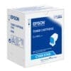 Epson Toner S050749 Workforce AL-C300 Cyan Toner Cartridge Black (C13S050750)