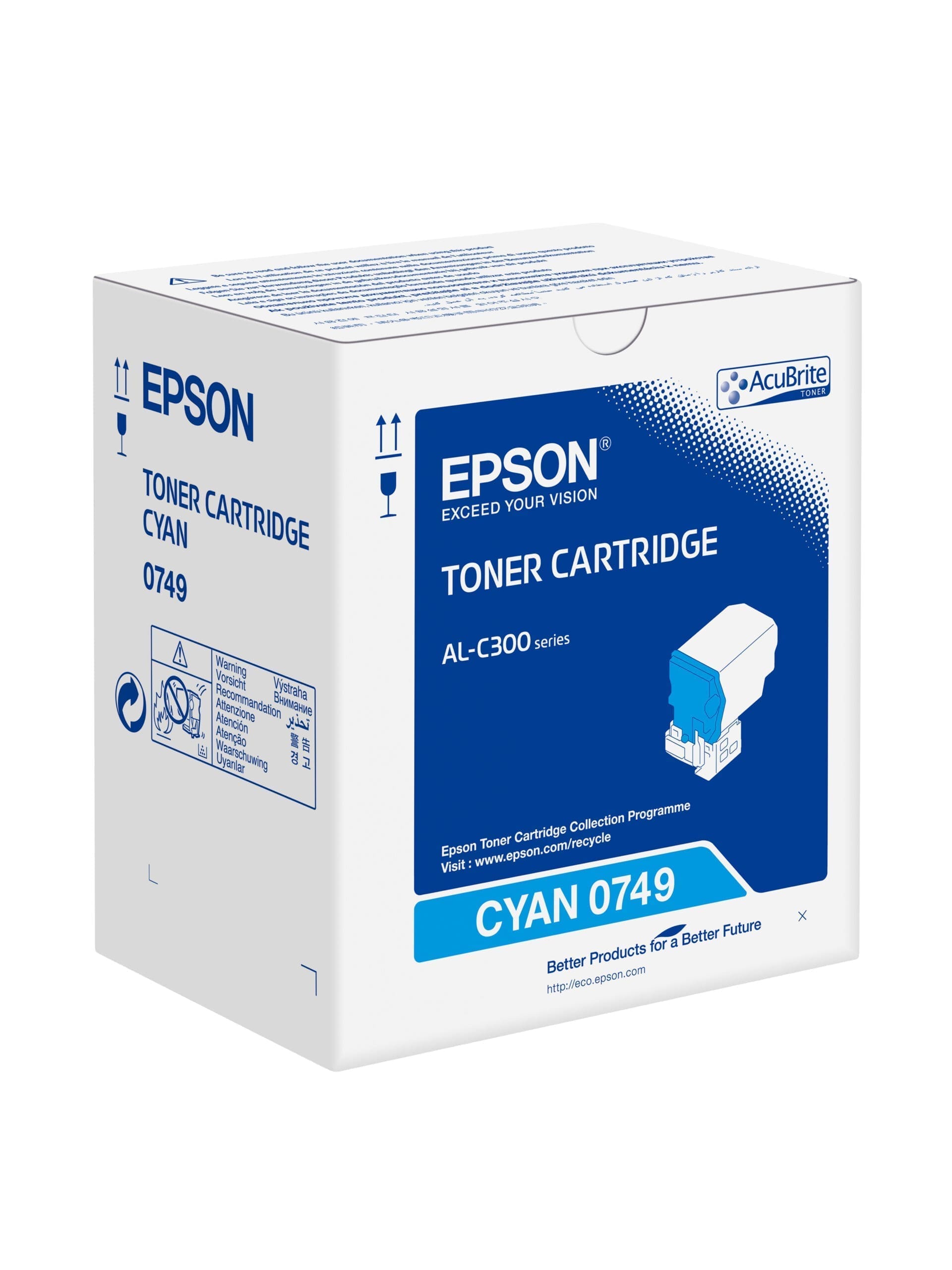 Epson Toner S050749 Workforce AL-C300 Cyan Epson Toner S050749 Workforce AL-C300 Cyan