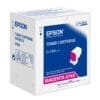 Epson Toner S050748 Workforce AL-C300 Magenta Toner Cartridge Yellow(C13S050747)