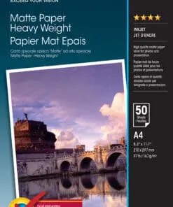Epson schweres mattes Papier C13S041256 (A4-50 Blatt)