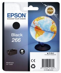 Epson Tintenpatrone 266 schwarz (ca. 250 Seiten)