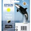 Epson Tintenpatrone T7604 Gelb (26 ml) Erleben Sie mit dieser Tinte atemberaubend lebensechte Farben. Sie ist Teil eines Neun-Farben-Systems, das ein breites Farbspektrum erzielt.<br><br>Alle diese neuen Tinten besitzen eine hohe optische Dichte und verbessern die Farbübergänge in dunklen Bereichen. Das verleiht Ihren Bildern sowohl im Schwarzweiß- als auch im Farbdruck eine umwerfende Detailtreue. Die Reduzierung des Bronzetons ermöglicht extrem präzise Farbtöne.