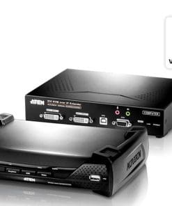 ATEN KE6922T 2K DVI-D Dual-Link KVM over IP Sender mit Dual SFP & PoE