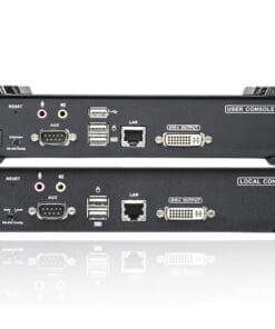 Alternative view of ATEN KA8288 KVM-Konsolen-Station, Dual HDMI, USB, Audio, KVM over IP