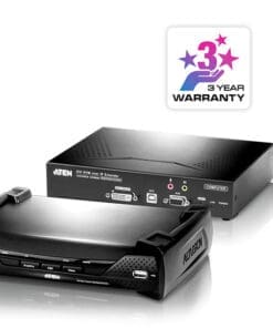 ATEN KA8288 KVM-Konsolen-Station, Dual HDMI, USB, Audio, KVM over IP