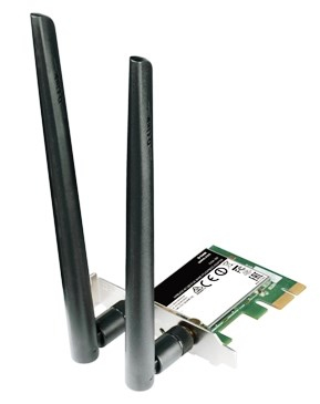 D-Link DWA-582 AC1200 Dualband PCIe Adapter D-Link DWA-582 AC1200 Dualband PCIe Adapter