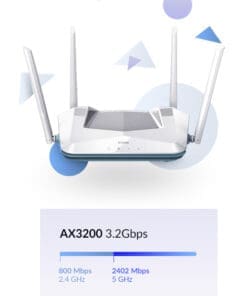 D-Link R32EAGLE PRO AI AX3200 Smart RouterWi-Fi 6, IEEE 802.11 D-Link R32EAGLE PRO AI AX3200 Smart RouterWi-Fi 6, IEEE 802.11 – Bild 8