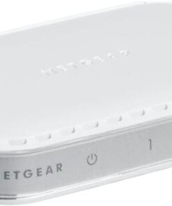 Netgear GS605 5-Port Gigabit Switch Kunststoff weiß