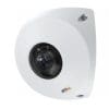 1/1,8" Netzwerk Dome, Farbe, 6MP, 1,1mm, Eckgehäuse, Weiß, IP66, IK10