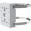 AXIS T91B47 Pole Mount for indoor and outdoor installations, for poles with diameter between 50-150mm (2"-6"). Includes 1 pair of AXIS Stainless Steel Straps 570mm (22.5") with TX30 screw interface for ease-of-installation. AXIS T91B47 is directly compatible with a wide range of Axis cameras.