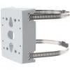 AXIS T91B47 50-150MM Indoor/outdoor telescopic ceiling mount. Expands between 1 m (39") and 2 m (79"). Features a swivel action to prevent breaking if hit by forklifs or high vehicles. Can be mounted on a sloped ceiling. Accessory extension pipes (Not included) for a maximum lengh of 5 m (197"). Compatible with all Axis pendant kits featuring a 1,5 NPS thread and the AXIS T91A05 Camera holder for fixed cameras.