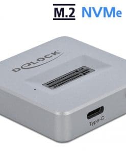 Delock M.2 Dockingstation für M.2 NVMe PCIe SSD mit USB Type-C Buchse