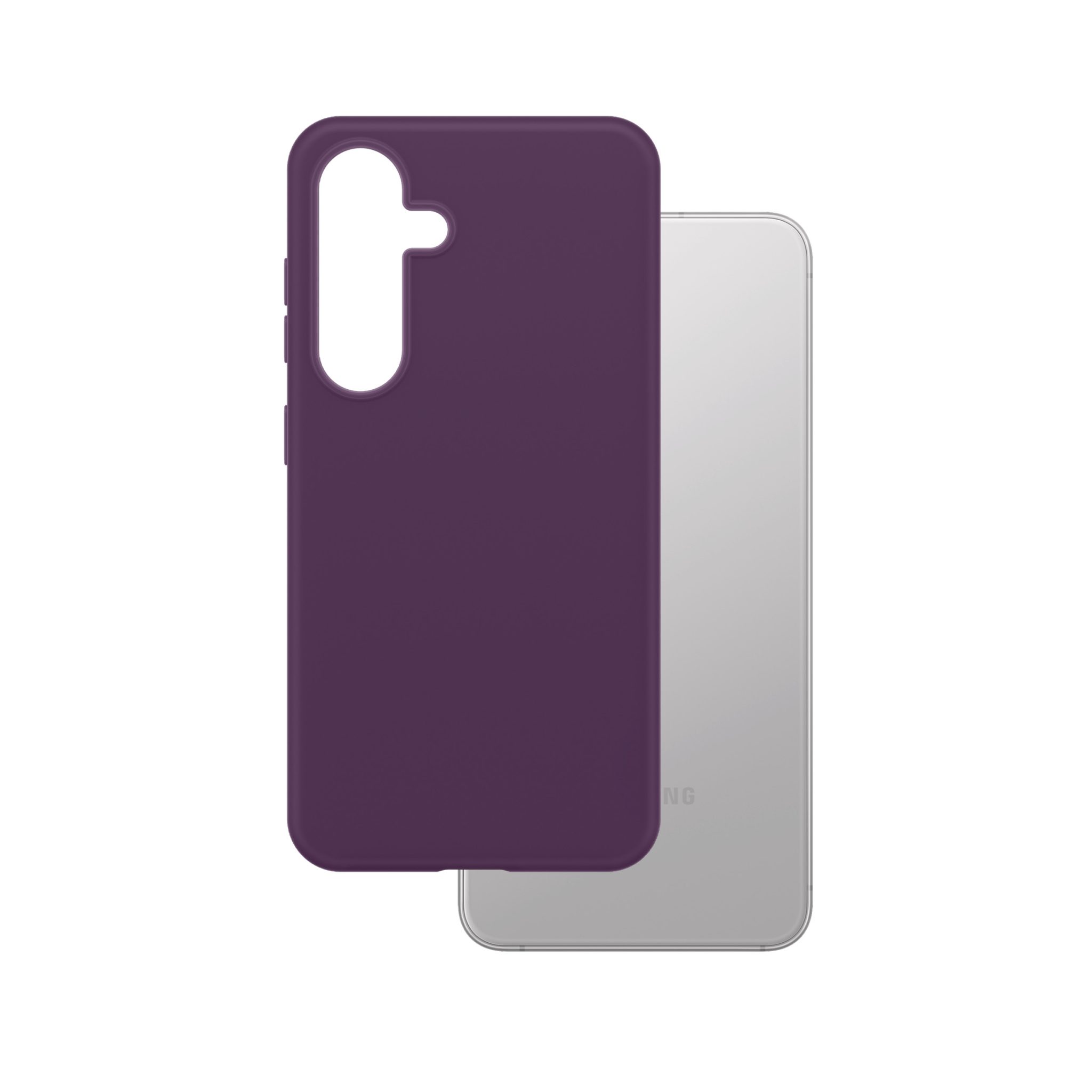 CARE Fashionable Case Plum Purple w. QI Galaxy S25 Plus CARE Fashionable Case Plum Purple w. QI Galaxy S25 Plus