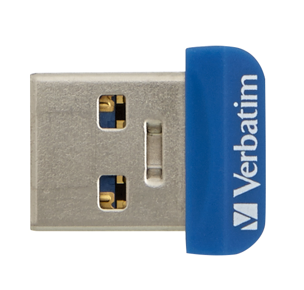 Verbatim Store 'n' Stay NANO - USB 3.0-Stick 32 GB - Blau Verbatim Store 'n' Stay NANO - USB 3.0-Stick 32 GB - Blau – Bild 4