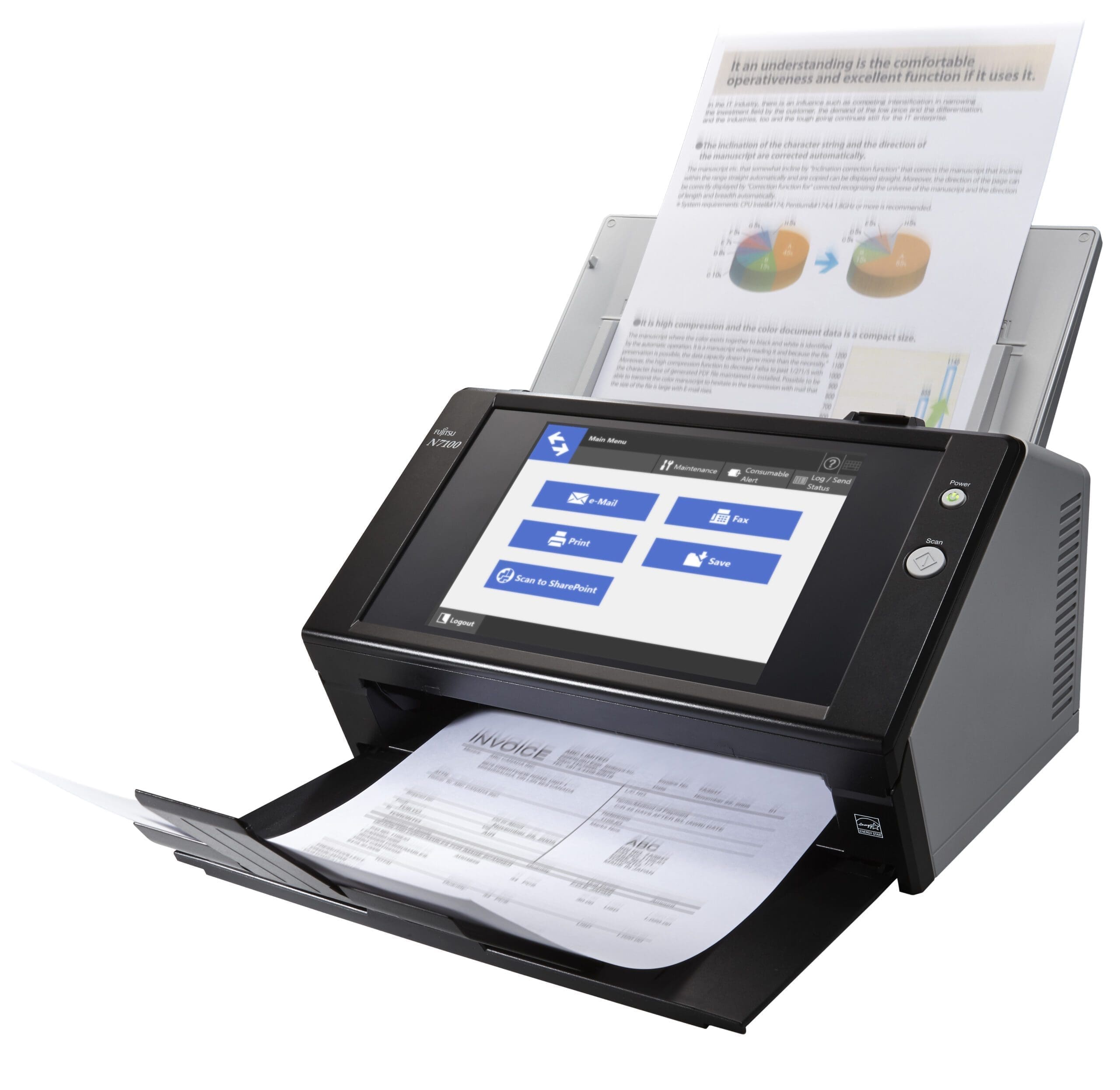 Ricoh N7100E Netzwerkscanner Ricoh N7100E Netzwerkscanner
