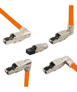 helos feldkonfektionierbarer Premium Cat 6A Stecker, 5-Ausführungen