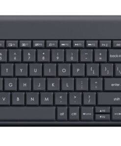 Logitech Wireless Touch Keyboard Plus K400 schwarz/gelb