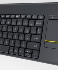 Logitech Wireless Touch Keyboard Plus K400 schwarz/gelb Logitech Wireless Touch Keyboard Plus K400 schwarz/gelb – Bild 5
