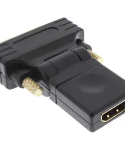 Alternative view of ® HDMI-DVI Adapter, HDMI Buchse auf DVI flexibler Winkel, vergoldete Kontakte, 4K2K kompatibel