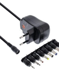 InLine® Universal Steckernetzteil 12W, 110-240V auf 3-12V, max. 1200mA