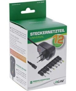 InLine® Universal Steckernetzteil 12W, 110-240V auf 3-12V, max. 1200mA InLine® Universal Steckernetzteil 12W, 110-240V auf 3-12V, max. 1200mA – Bild 5