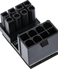 InLine® Stromadapter intern, 180° ATX 8pol Stecker / Buchse, für Desktop-Grafikkarte