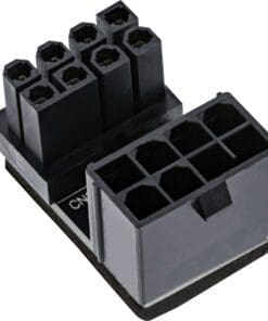 InLine® Stromadapter intern, 180° ATX 8pol Stecker / Buchse (gedreht), für Desktop-Grafikkarte