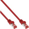 InLine® Patchkabel, S/FTP (PiMf), Cat.6, 250MHz, PVC, CCA, rot, 0,25m, rot InLine® Patchkabel, S/FTP (PiMf), Cat.6, 250MHz, PVC, CCA, rot, 0,5m