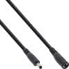 InLine® DC Verlängerungskabel, DC Stecker/Buchse 4,0x1,7mm, schwarz, 1m InLine Verlängerungskabel, DC Stecker 5,5x2,1mm, schwarz, 5m