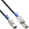 InLine® externes Mini SAS HD Kabel, SFF-8644 zu SFF-8088, 6Gb/s, 2m, schwarz InLine® externes Mini SAS HD Kabel, SFF-8644 zu SFF-8088, 6Gb/s, 1m