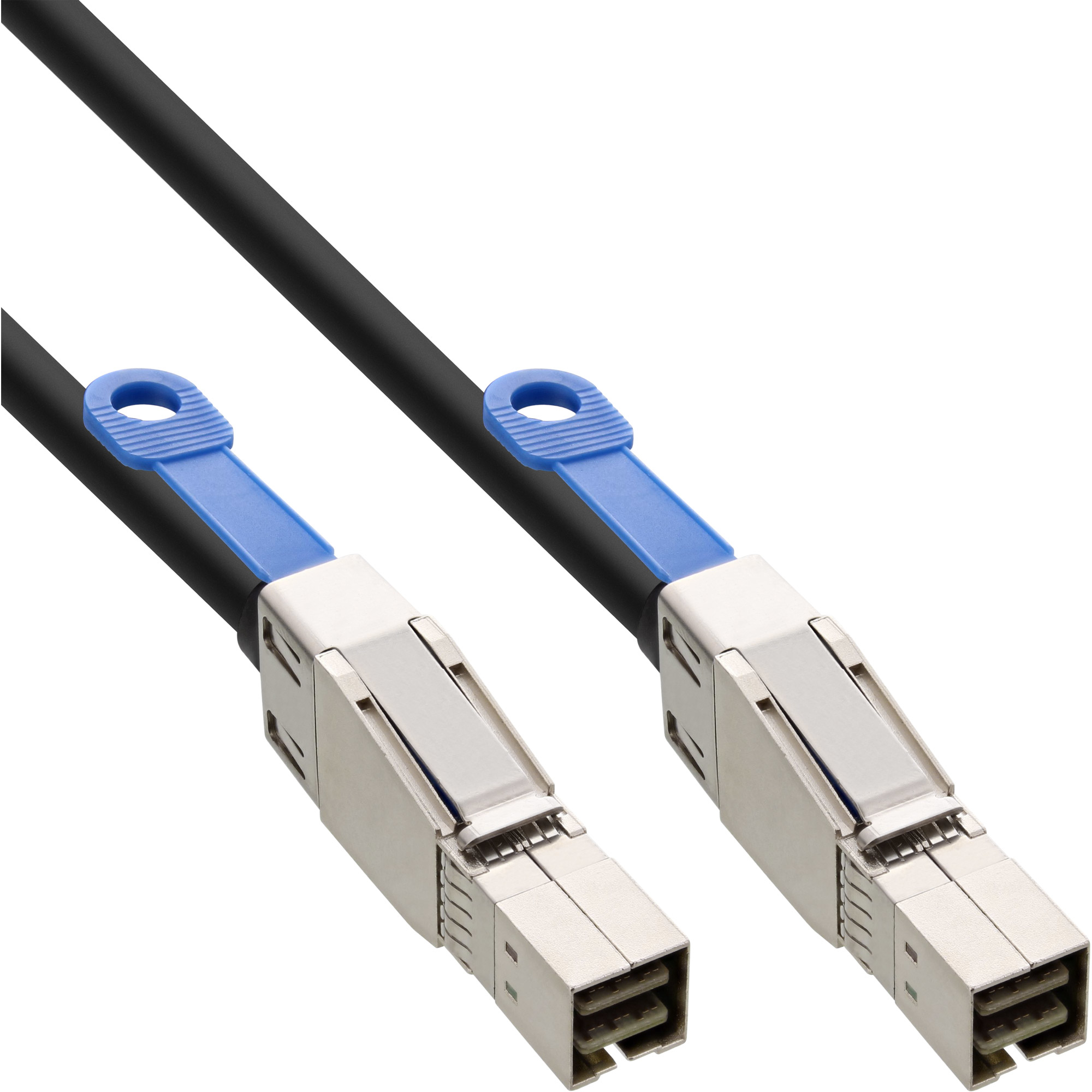 InLine® externes Mini SAS HD Kabel, SFF-8644 zu SFF-8644, 12Gb/s, 1m, schwarz InLine® externes Mini SAS HD Kabel, SFF-8644 zu SFF-8644, 12Gb/s, 1m, schwarz