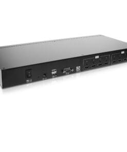 Alternative view of InLine® HDMI 4x4 Multi View Matrix / Videowand Switch, 4 Eingänge auf 4 Ausgänge, FullHD