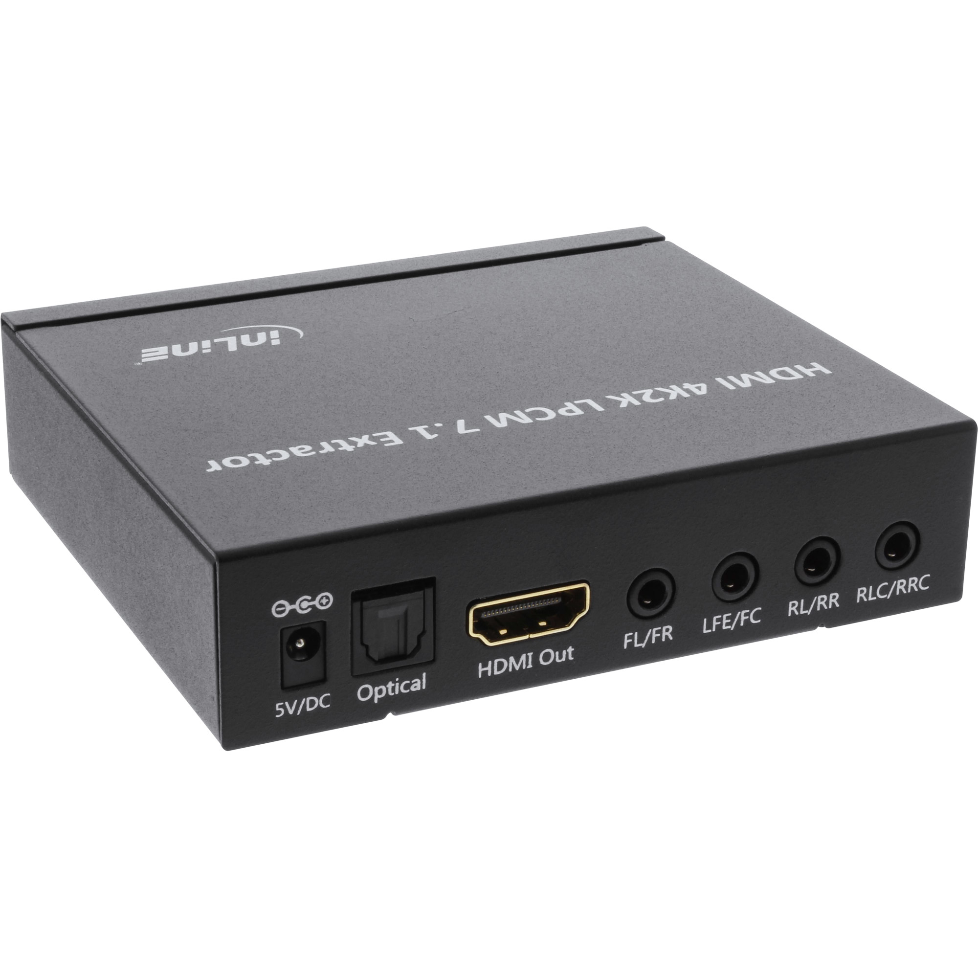 InLine® Extraktor, Eingang 4K2K HDMI zu Ausgang 7.1 Audio + Toslink Audio + HDMI InLine® Extraktor, Eingang 4K2K HDMI zu Ausgang 7.1 Audio + Toslink Audio + HDMI – Bild 2