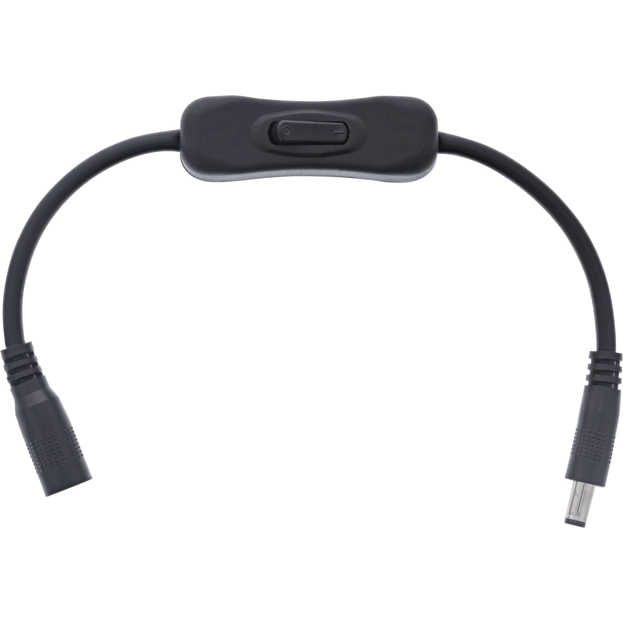 InLine® DC Kabel mit Schalter, DC ST/BU 5,5x2,1mm, AWG 18, schwarz, 0,20m InLine® DC Kabel mit Schalter, DC ST/BU 5,5x2,1mm, AWG 18, schwarz, 0,20m – Bild 2
