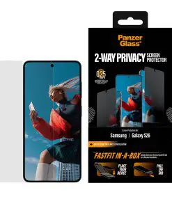 Startseite Alternative view of PanzerGlass 2-Way Privacy Screen Protector Galaxy S26/Fastfit